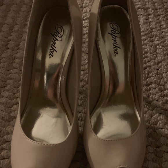 Paprika Nude Color Pumps. Like New!!! - Picture 2 of 6